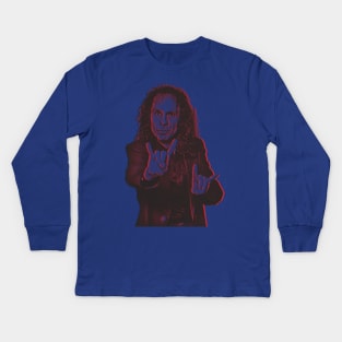 Ronnie James Retro Kids Long Sleeve T-Shirt